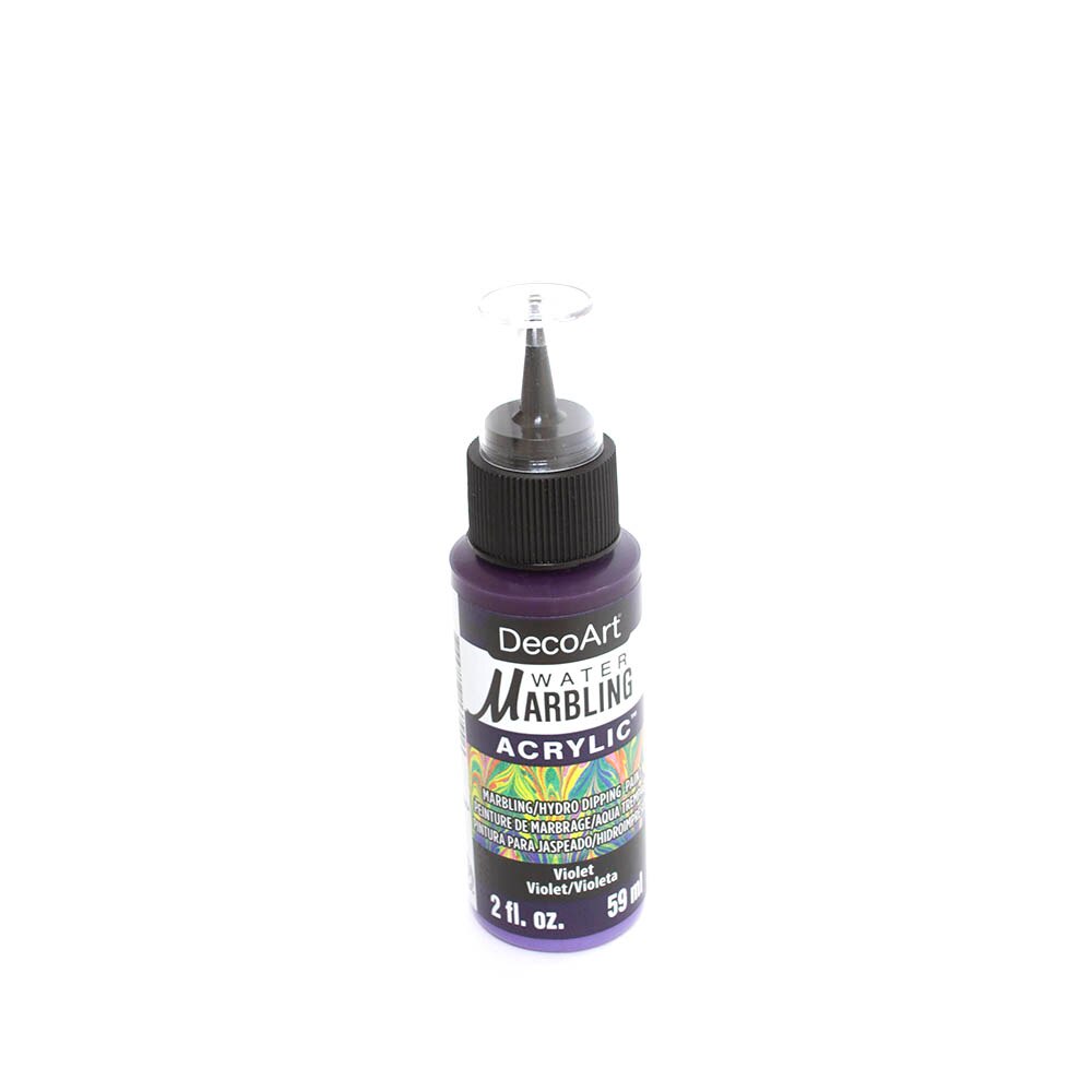 DecoArt, Paints, Art & School, Water Marbling, 2 ounce, 675003, Violet